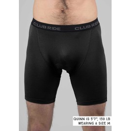 Club Ride Apparel Gunslinger 2 Hour Men's Cycling Shorts - Chamois Liner L - Black