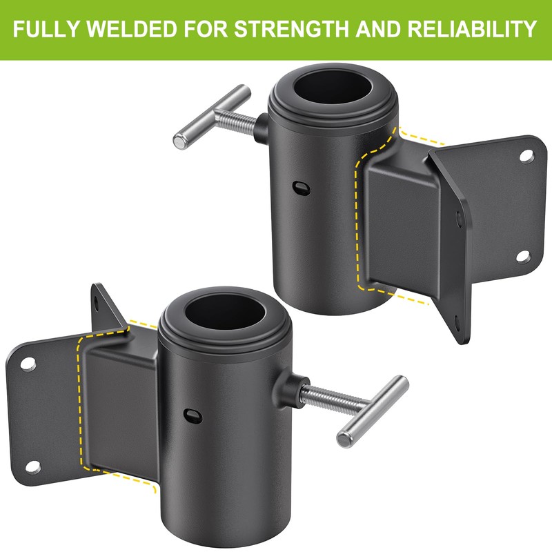 Dolibest Deck Umbrella Mount with Plastic Sleeves - Patio Umbrella