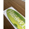 Peterbilt lime green OEM replacement peterbilt decal emblem genuine oem