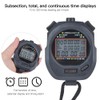 3860 ABS Multifunction Sports Running Stopwatch Electronic Track and Field