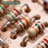 YOKIVE 100pcs Carbon Film Resistors 1/4W 330 Ohm 5% Tolerance