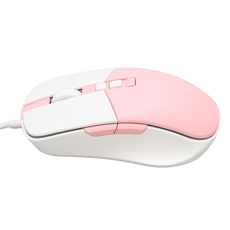 Wired Mouse Ergonomic Streamlined Cool RGB Optical Sensor Gaming Mechanical