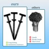 Cable Tie Buckle, 120 Pcs Nylon Universal Snap-Fit Fastening Clips