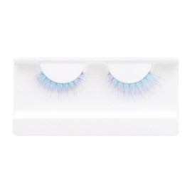 1/3 Pair of Colorful Eyelashes Blue Pink Fluffy Eyelashes Natural Eyelashes Handmade Role Play Halloween (colored-1-1)