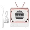 TV Shaped BT Speaker Wireless Lightweight Portable Mini Classic Style