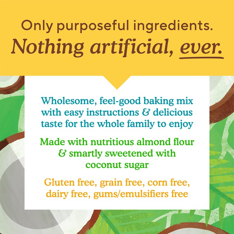 Simple Mills Almond Flour Baking Mix, Chocolate Brownie Mix -