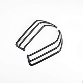 Black Plastic Front Bumper Fog Headlight taillight Cover Trims for 2018-2022 Jeep Wrangler Accessories JL (Side Turn Signal)