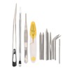 12Pcs Stainless Steel Paracord Stitching Set Paracord Needle with Storage