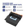 T2TONER 147X Toner Cartridges Black High Yield with Chip Replacement