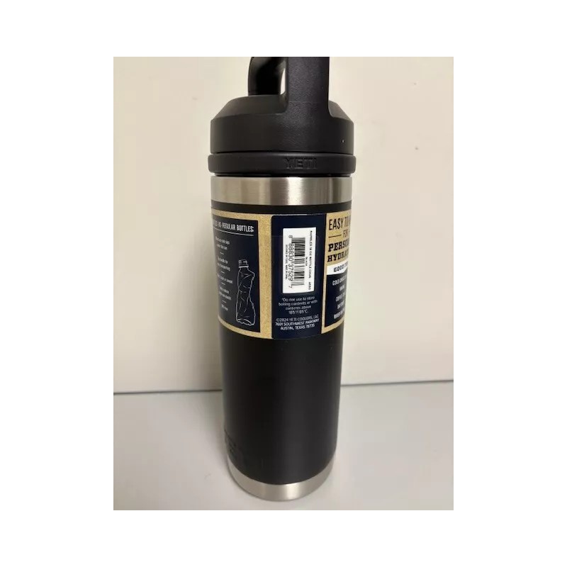 NEW YETI® 18oz Bottle Original Classic Black - Brand New