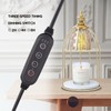 NEARUS Candle Warmer Lamp, Auto Shut Off and Brightness Heat