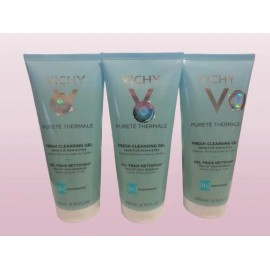 Fresh VICHY PURETE THERMALE FRESH CLEANSING GEL 6.76 OZ LOT OF 3