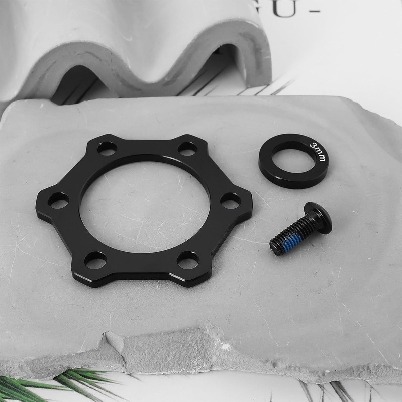 Liyquint 1 Set of 3/5mm Bike Hub Adapter Disc Brake