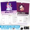 The Calendar King // Unicorn - 2025 Wall Calendar (Full
