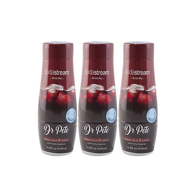 SodaStream Sparkling Drink, Dr Pete, , 14.8 Fl Oz (Pack
