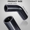 BEIJIULI 2" ID 4" Leg Length Silicone Coupler Hose with