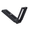 L Bracket Vertical Horizontal Switching Quick Release Plate Camera Tripod
