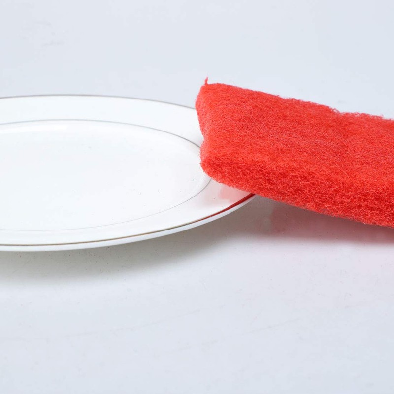 sourcing map 3pcs Scouring Pad Non-Scratch Scouring Sponge Scrub Pads