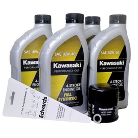 2013 Kawsaki NINJA ZX-6R ABS Full Synthetic Oil Change Kit