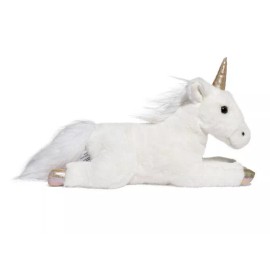 FAO Schwarz New FAO Schwarz Adopt-A-Pet 15” Toy Plush White Unicorn w/ Papers NWT