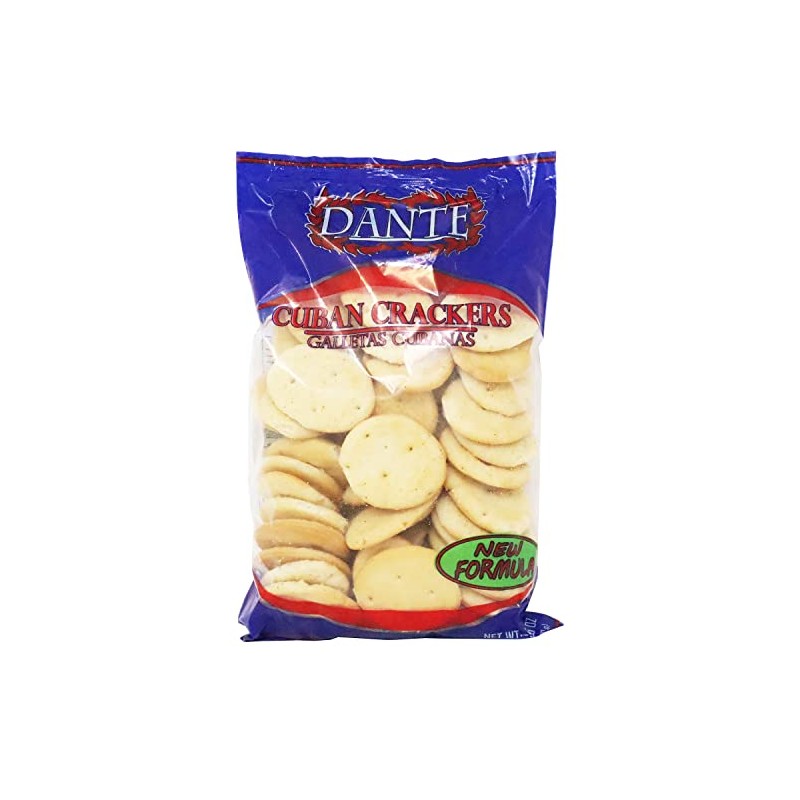 Dante Crackers Cuban Galletas Cubanas 8 oz (226 gr)
