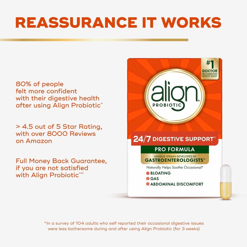 Align Probiotic, Pro Formula, Probiotics for Women and Men, Probiotics