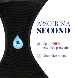 KARSWATT Washable Urine Incontinence Underwear for Women Absorbent Leak Proof Hipster Postpartum Panties 2 Pack(2X-Large, Leopard B)