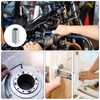 sourcing map 25Pcs Hex Socket Grub Screw, 1/4-28x1/2" 304 Stainless