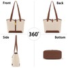 SENDEFN Tote Bag, Canvas Shoulder Bag, Large Capacity, Large Capacity,