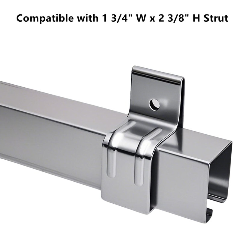 BIAXJUNY Barn Door Hardware, Heavy Duty Box Rail Hanger Bracket,