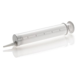 250ml Syringe Launcher Applicators Lube Tube,Oil Shooter Launcher,Health Care Aid Tools,With Scales Smooth Rounded Tip & Cap Syringe (White)