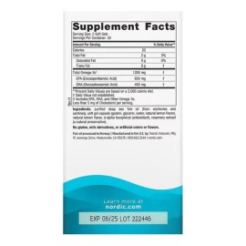 Nordic Naturals Ultimate Omega Omega 3 1280 Mg 60 Sgels Sfn