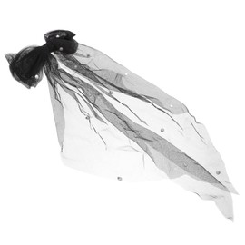 Healeved Elegant Pearl Bow Hair Clip Bridal Headdress for Women Fashion Ribbon Hairpin for Charming Hair Accessories for Weddings and Special Occasions