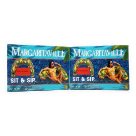 Obrien Margaritaville Inflatable Water Float Floating Tube Pool Lake River Lot of 2
