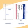 10 Pack New Medicare Card Holder Protector Sleeves，12Mil Clear PVC