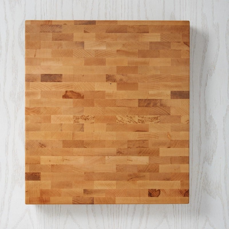 Personalization Universe Butcher Block Cutting Board- 16" x 18" Hardwood