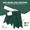 Men’s Kilt Flashes with Adjustable Buckle – Plain & Tartan