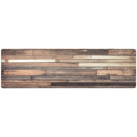 Heat Resistant Table Runner and Trivet for Hot Dishes, Old Wood Plank Background 2 in 1 Table Runner Trivet for Hot Pots and Pans 40 X 12