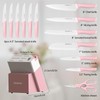 Astercook 15pcs high carbon stainless steel kitchen knife steak knife