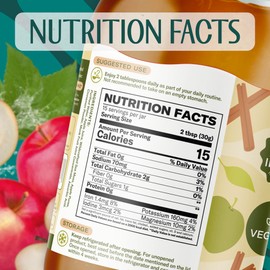 TrueSeaMoss Sea Moss Gel – Made in USA – Wildcrafted Seamoss, Fresh Fruits & Sea Vegetables – Apple/Cinnamon, Pack of 1 (Labels may Vary)