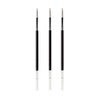 Nitoms STALOGY S5211-2P Ballpoint Pen Refill, Gel Ink, 0.5mm, Black,