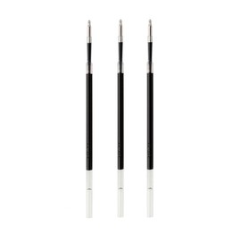 Nitoms STALOGY S5211-2P Ballpoint Pen Refill, Gel Ink, 0.5mm, Black, Set of 3 x 2