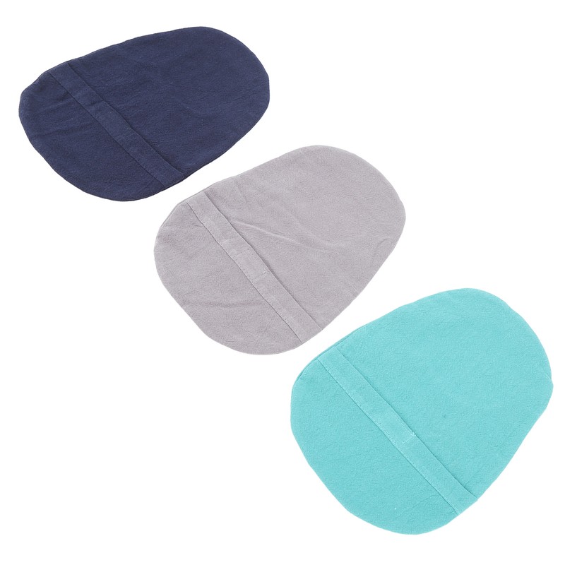 3pcs Ostomy Bag Cover Washable Detachable Dust Proof Mixed Colors