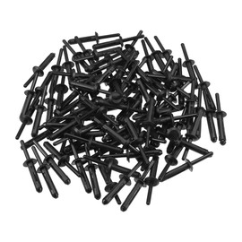 A ABSOPRO Bumper Retainer No.6506007AA Automotive Clips for Dodge Nitro 2007-2011 Plastic Black (Set of 100)