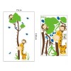 DaraBaby Vinil Decorativo Infantil Regla Medicion Cuarto Sala Jirafa