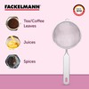Fackelmann strainer, kitchen sieve made of stainless steel, fine mesh
