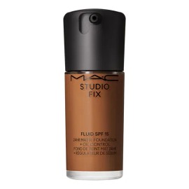 Base Lquida MAC Studio Fix Soft Matte FPS15  Tono NC58  24h Waterproof  Tono Medio Oscuro                                                             