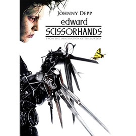 OMG Printing Edward Scissorhands Johnny Depp Poster/Print/Picture Satin Photo Paper - A4-210mm x 297mm