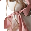 Tea Party Sun Hat Straw Plaited Lace Ribbon Tie Flowers