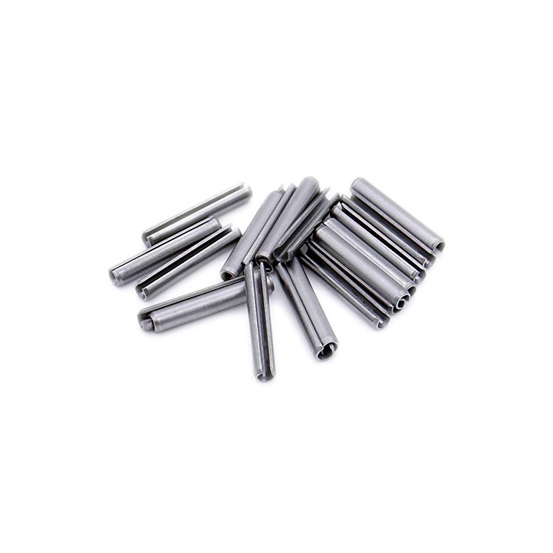 D3.5 (3.5mm x 30mm) Slotted Spring Pin (Heavy) - Stainless
